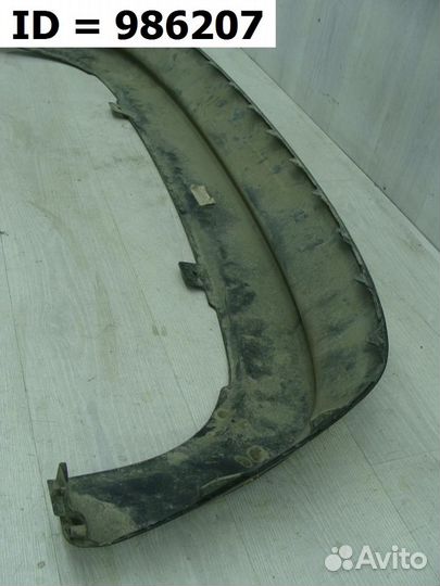 Спойлер заднего бампера Kia Rio