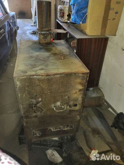 Печь буржуйка для гаража, для дачи