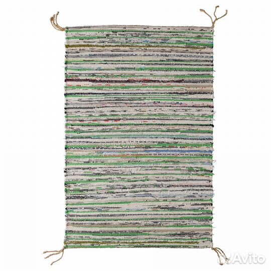 Плоский тканый ковер разных цветов, 60x90 см Икеа