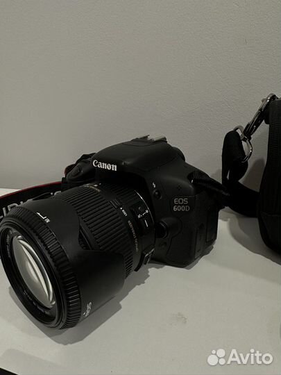 Фотоаппарат canon eos 600d
