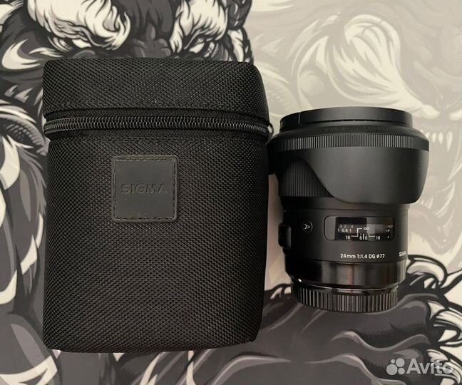 Sigma EF 24mm f/1.4 Art DG HSM