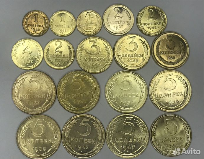 Редкие монеты СССР,РСФСР,мРоссии, копии, Наборы
