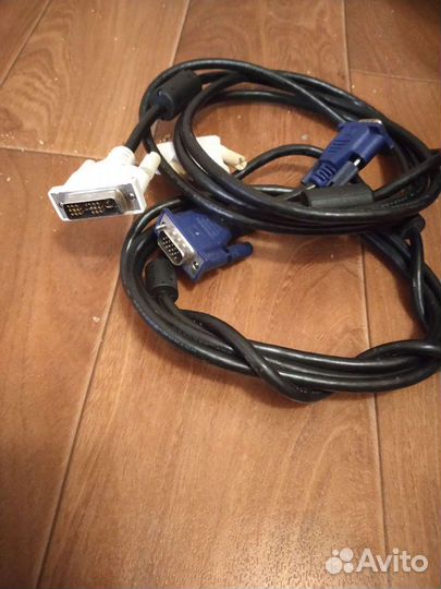 Кабель dvi и vga
