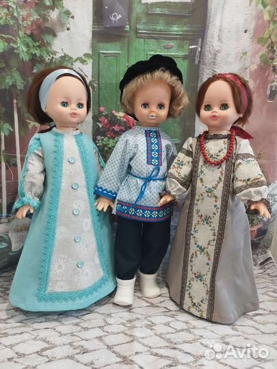 Одежда для кукол русский костюм