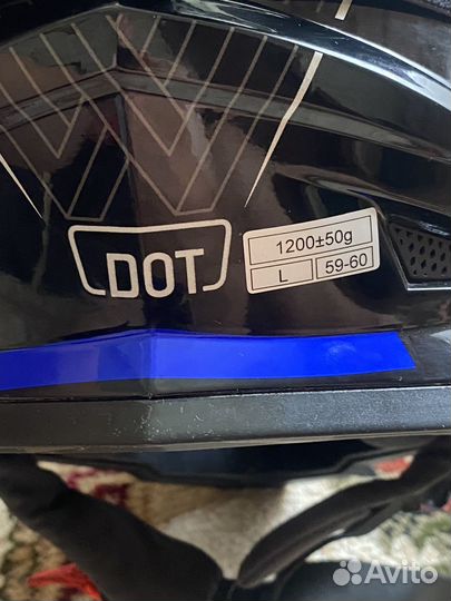 Кроссовый шлем ataki