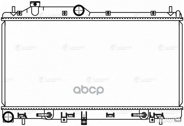 Радиатор охл. LRc 22113 luzar