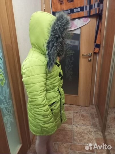 Куртка зимняя для девочки 140