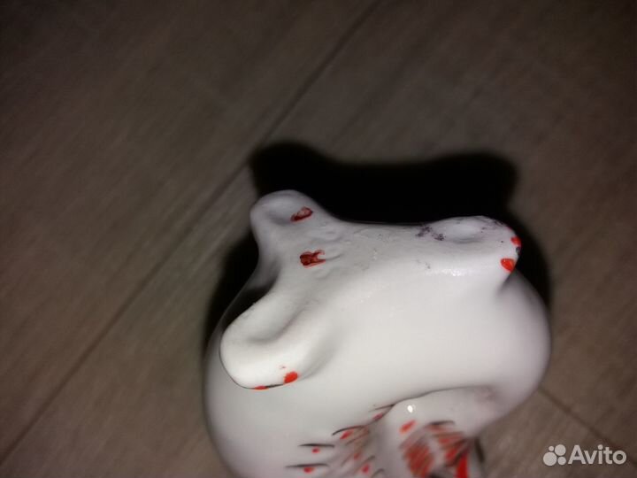 Стопка рыбка набор фарфоровый СССР красн рыб штоф