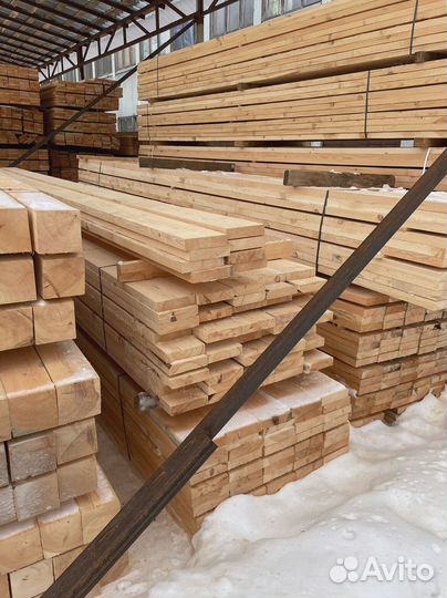 Брус строганный 100х200х6000мм
