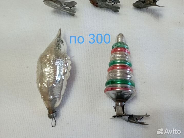 Елочные игрушки СССР