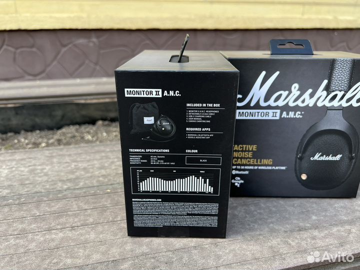 Marshall Monitor 2 ANC A.N.C. Наушники