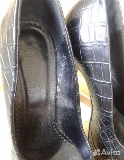 Туфли ботильоны 37