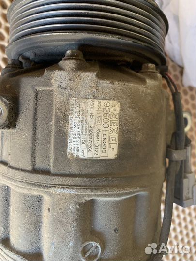 Компрессор кондиционера Nissan MR20 mr20de