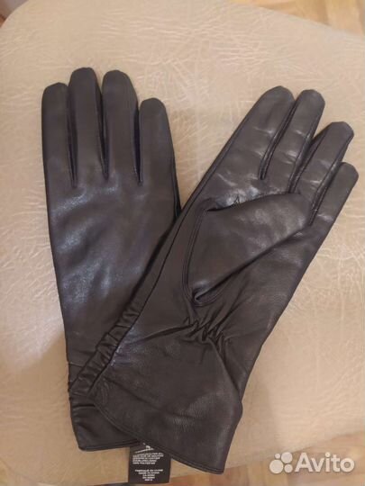 Перчатки женские кожаные 7.5