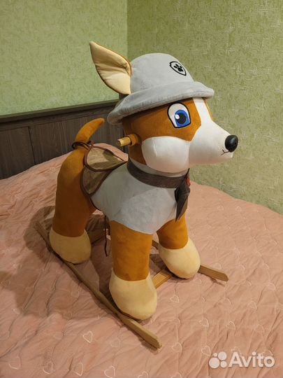 Детская качалка собака - щенячий патруль