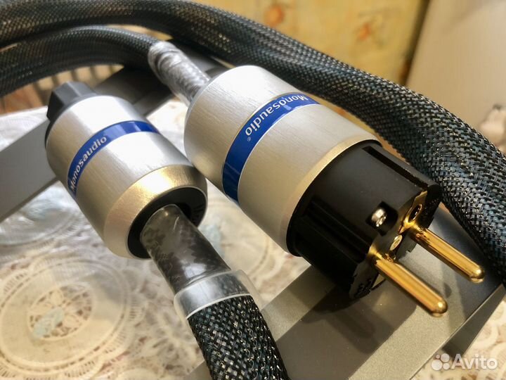 Силовой кабель чистое серебро 999