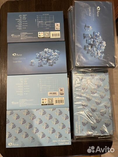 Свитчи akko много