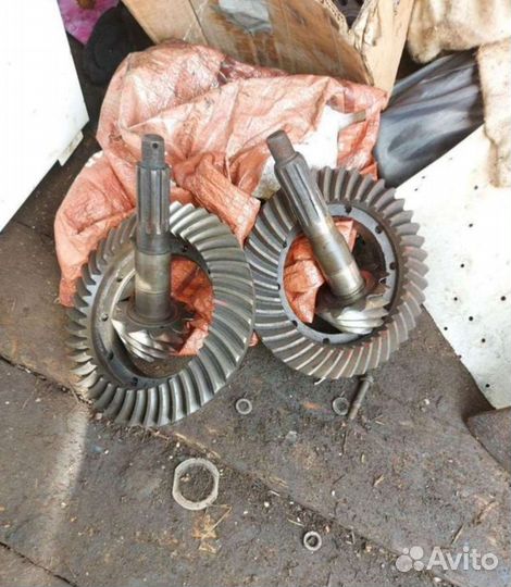 Главная пара редуктора заднего моста газель