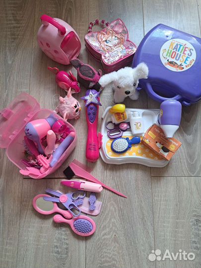 Игрушки пакетом для девочки