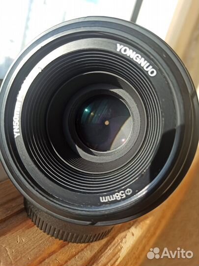 Объектив Yongnuo 50mm f1.8 nikon