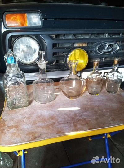 Бутылки графины СССР