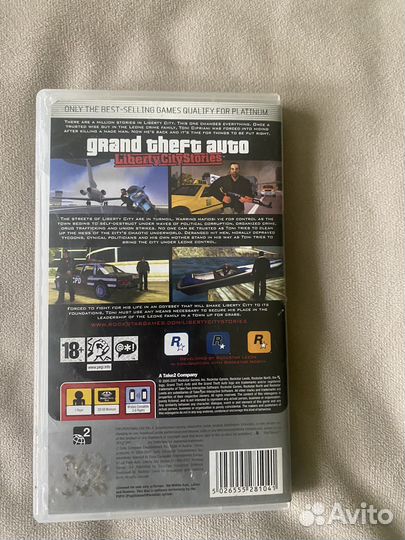 Grand theft auto liberty city stories PSP