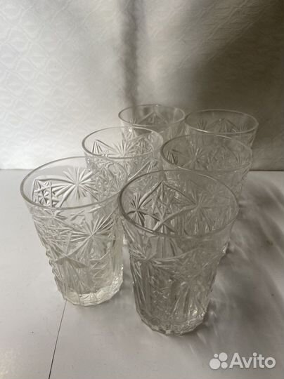 Стопки хрустальные СССР