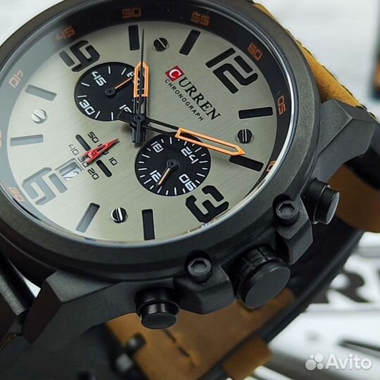 Мужские часы Curren Chronograph (Оригинал)