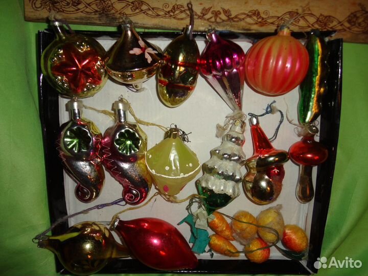 Игрушки на елку СССР