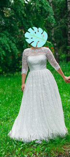 Свадебное платье 44