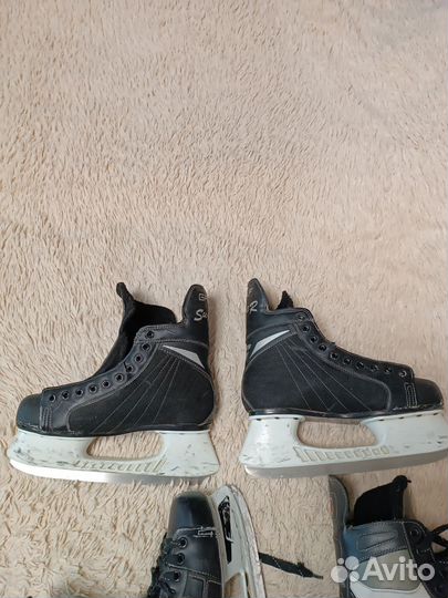 Коньки хоккейные