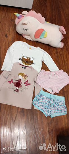 Одежда на девочку пакетом