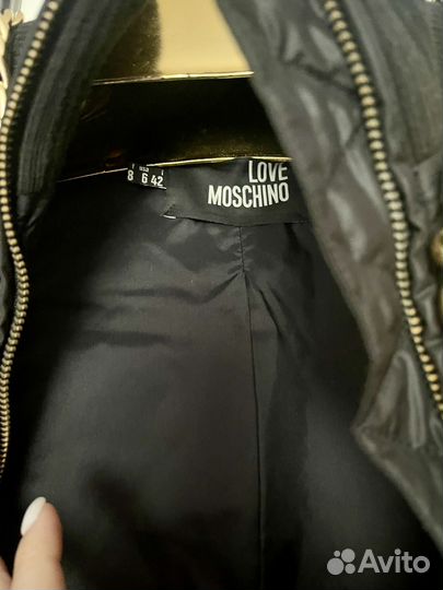 Пальто женское love moschino