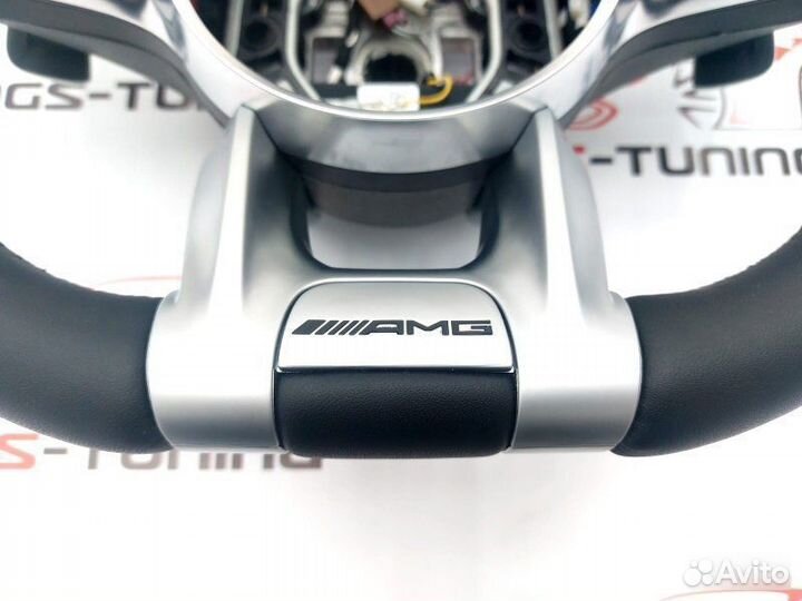 Руль Mercedes 63 AMG активный круиз и подогрев