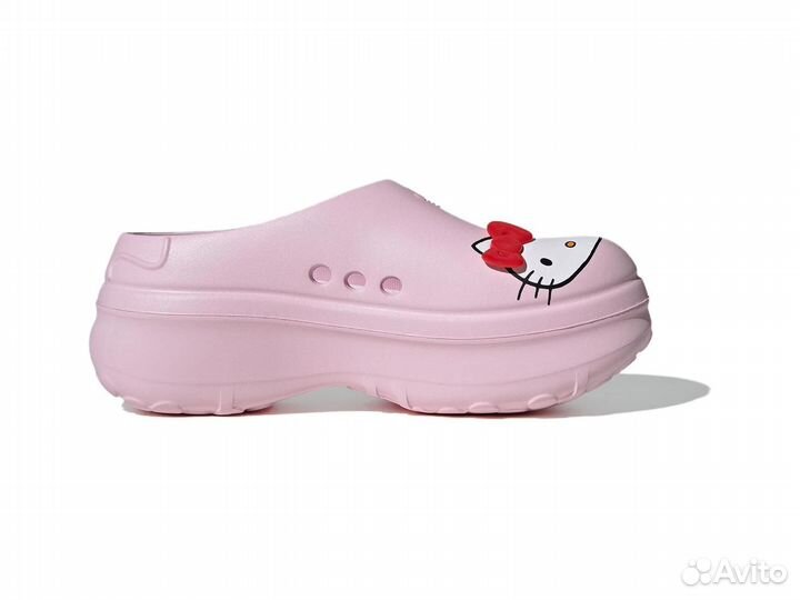 Hello Kitty x adifom Stan Smith Mule Pink