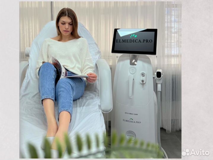 Аппарат лазерной эпиляции Evo Pro 2400 Вт 24 г