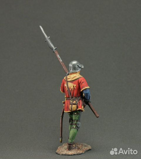 Оловянный солдатик 54 мм. Рыцарь. Средние века