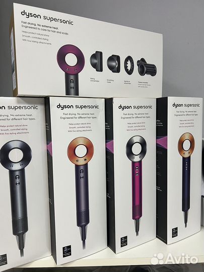 Фен dyson supersonic hd08 малайзия разные цвета