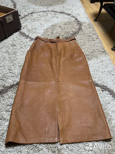 Юбка из натуральной кожи Винтаж