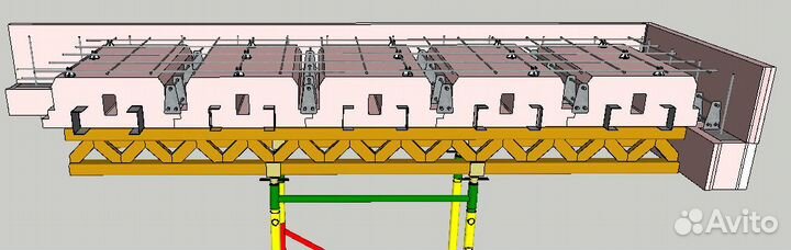 Нарежу панели перекрытий, несъемную опалубку