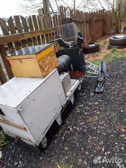 Самодельный снегоход