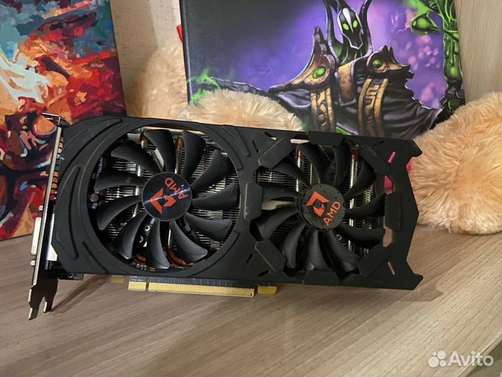 Видеокарта rx 570 8gb гарантия 3 месяца