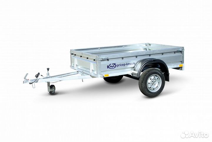 Прицеп легковой кмз 2,7х1,3 метра.Оцинкованный