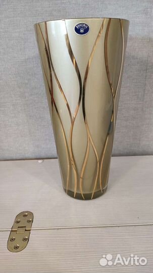 Ваза для цветов Богемское стекло