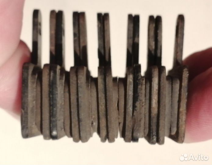 Колодки тормозные для велосипеда, б/у. 6-пар