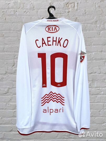 Футбольная майка Спартак 2010 Саенко