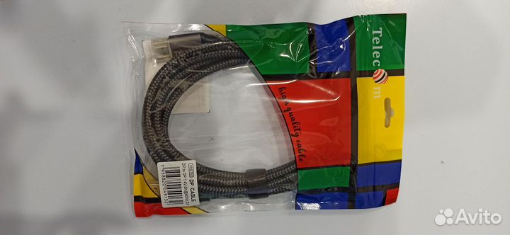 DisplayPort кабель 1.4 telecom 2 метра 8K 60Hz