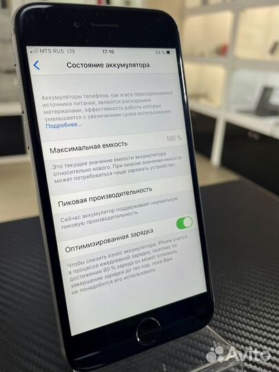 Телефон iPhone 6s 128 gb