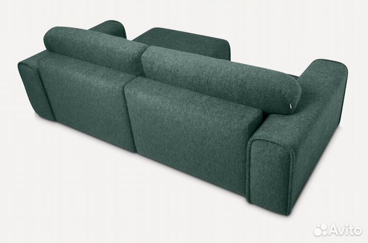 Диван угловой Виена Bucle Green