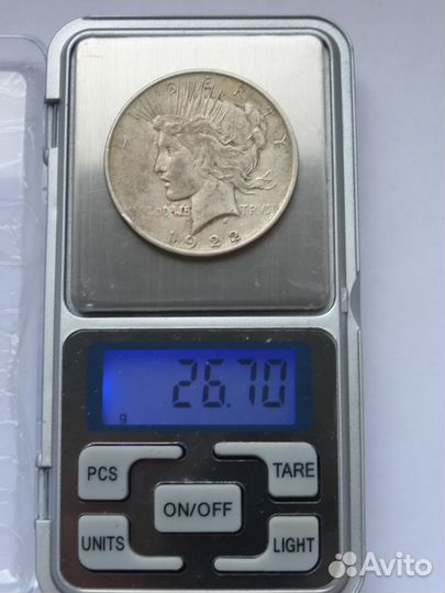 Сербряные доллары США Морган Мирный пол-доллара